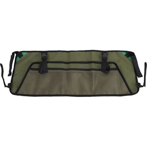 Organisateur de poche latérale pour chariot pliable tissu Oxford 900D sac de rangement avec poches en maille pour chariot de camping, plage, extérieur (1/5)