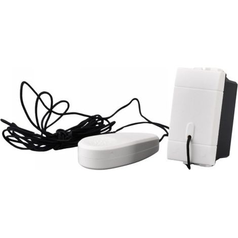 Pulsante Tirante Con Corda 1P 16A 220V MBL Bianco 1M Compatibile Bticino Living Light BLB1101