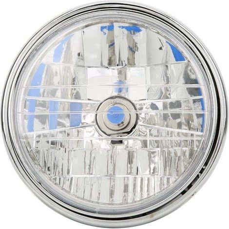 phare avant de moto, phare avant de moto rétro phare avant adapté pour CB400/Hornet 250/VTEC(Lentille claire)