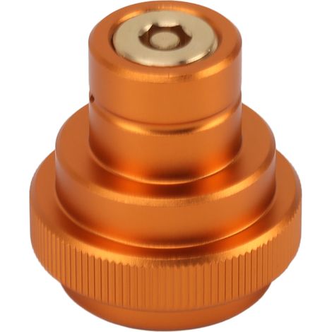Adaptateur rapide CO2 amélioré pour machine à eau gazeuse, accessoires de remplissage de valve pour bouteille de CO2 à connexion rapide TR21 4 Jaune (1/5)