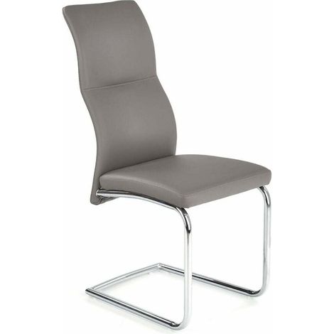 Silla Houston 1719 , 101x44x45cm, Cuero ecológico, Metálico (1/4)