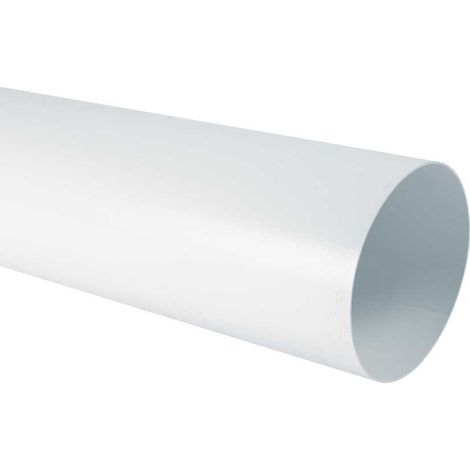 Canale circolare 100x1000mm bianco per cappe (1/3)