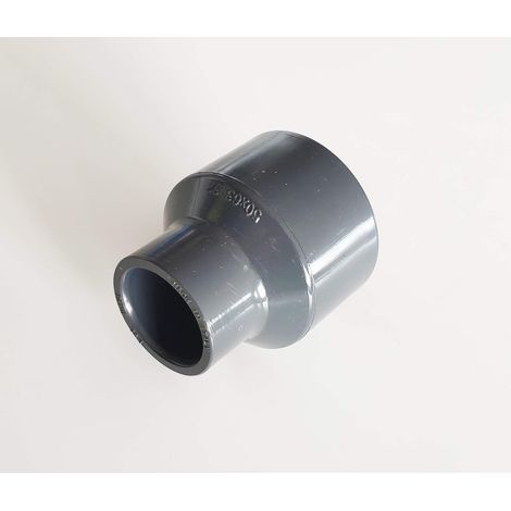 Réduction conique 63mm Male vers 32mm Femelle PVC Pression PN16 (1/2)