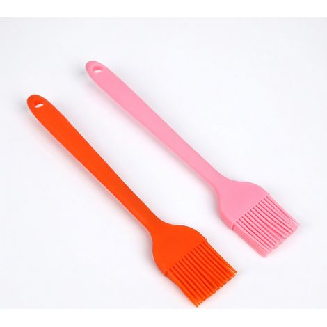 Grand pinceau à huile en silicone pour barbecue, pâtisserie et cuisine (1/5)