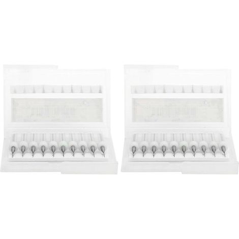 20 Stück Spiralbohrer aus Wolframlegierung für Mikro-PCB-Rotationswerkzeuge, Schmuck-CNC-Gravur-Hardware, 0,4 mm