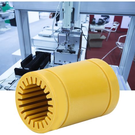 Palier linéaire en plastique technique, sans huile et silencieux, entièrement en plastique pour applications multiples (LM25) (1/5)