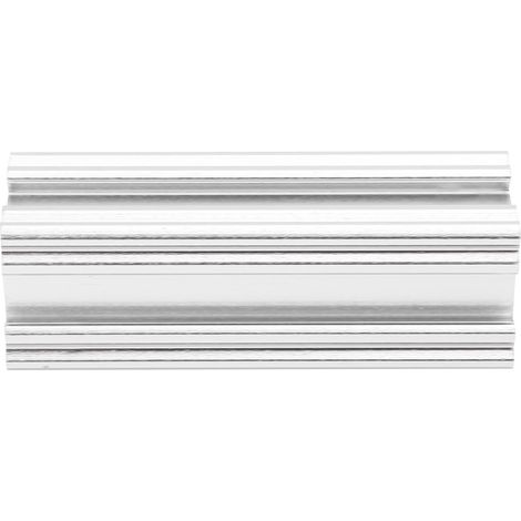 Profilé aluminium rainure en T 24mm rail linéaire poutre outillage longueur 72mm pièce de quincaillerie (1/5)
