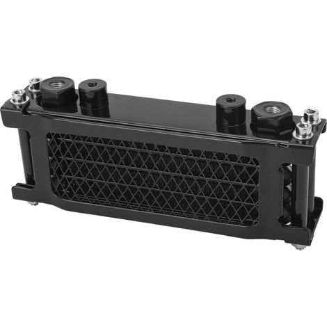 Kit refroidisseur d'huile moto en aluminium à 4 rangées, haute efficacité, remplacement pour motos Monkey 50cc à 110cc, noir. (1/5)