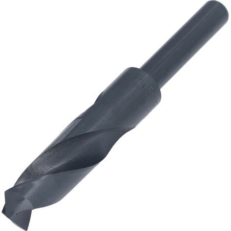 Foret hélicoïdal acier rapide queue réduite, forets noirs pour aluminium fer, diamètre 1/2 pouce, perçage métaux, lot professionnel (1/5)