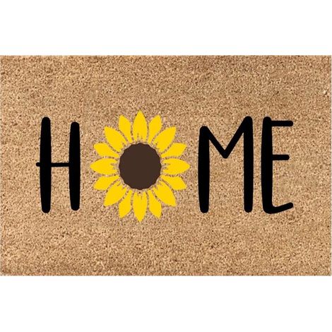 Tapis De Sol - Tapis D'Entrée Antidérapant Imprimé HD - Polyester 40 X 60 Cm - Pour Cuisine Salle De Bain Bureau Buanderie - 1 Pièce (1/5)