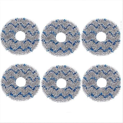 Pour Ecobos X5 Pro chiffon de lavage accessoires pour robot aspirateur 6 pièces (1/5)