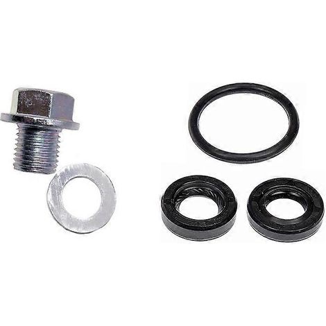 Bouchon de vidange d'huile moteur avec rondelle pour Honda/Acura et kit de joint torique de distributeur d'huile 028247 pour certains modèles 1975-2002 (1/5)