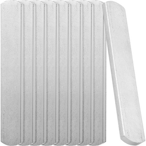 Lot de 12 plaques lestées en acier pour gilet lesté, accessoires de fitness