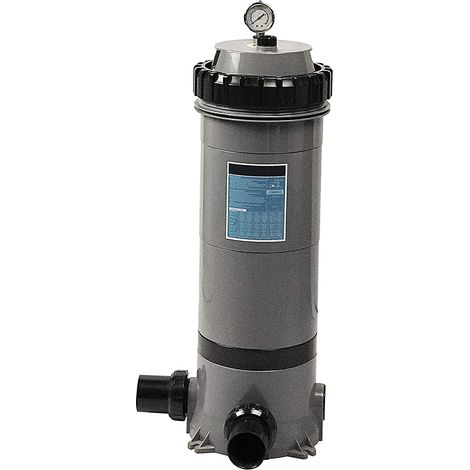 EDG – Filtre à cartouche de piscine 17 m3/h – Connexion diamètre 50 mm – Finesse de filtration supérieure à 15 microns – Installation facile