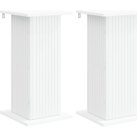 Maison Exclusive - Pflanzenständer 2 pcs Weiß 30,5 x 30 x 60,5 cm
