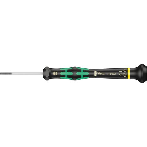 WERA Elektronik-Schraubendreher Schlitz 1,5x0,23x40mm