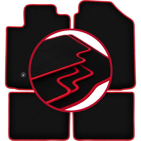 CARLUX-RED Autofußmatten für: Toyota Matrix Fließheck (2002-2010) (1/5)