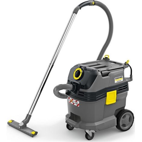 Kärcher – Aspirateur eau et poussières professionnel 30L 1380W – Système de décolmatage Tact – Cuve robuste pour liquides et poussières – Accessoires intégrés