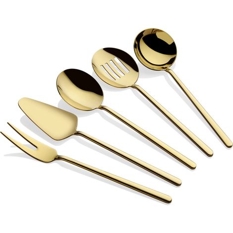 Juego de servir, vajilla Set Gold (1/4)