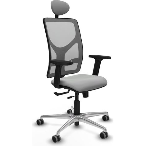 Bürostuhl piqueras y crespo Motilla hellgrau Schaumstoff bequem (1/2)