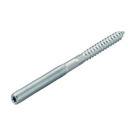 Fischer 79780 STST Stockschraube 8 mm 50 mm T-Profil, Außensechskant 100 St.