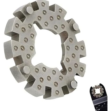 Adaptateur pour scie oscillante, adaptateur universel lames de oscillantes, multicutter, oscillantes outils électriques - (1/5)