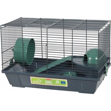 Zolux ehop gabbia per criceti 50 cm - verde (1/2)
