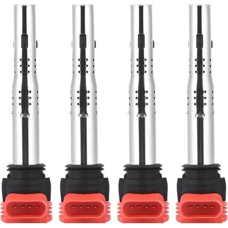 Bobine di accensione, set da 4, 06E, 905, 115E, bobine di accensione per motori automatici, 06E, 905, 115E, ricambi auto, 06E, 905, 115E, 07K, 905 (1/3)