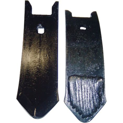 Grubberspitze 275x80x12mm gehärtet gekrümmt 1 Loch passend für Horsch UNIVERSAL 34060850CKR