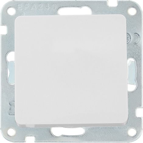 CONMUTADOR EMPOTRAR CRUCE BLANCO