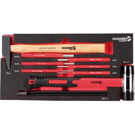 Percussion Kombitasche 9 Stück 1/3  DOGHER 728-080