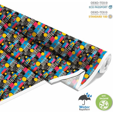 TISSUS DÉCORATIFS D'EXTÉRIEUR OXFORD - Motif géométrique I DX3537 (1/5)