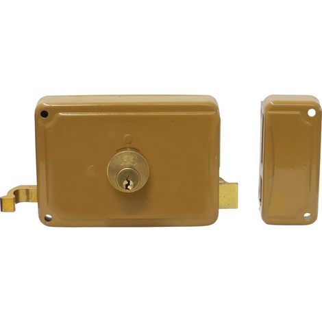 F.lli Facchinetti SERRATURA LEGNO APPL.3M+S CIL/FISSO Art. P30 E. 70 DX
