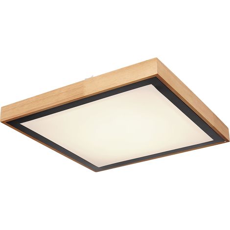 Globo - plafoniera - Bruno - naturale - metallo - LED - 41764-24Q