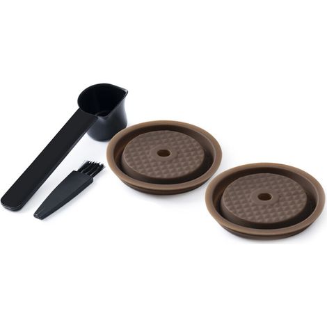 Embouts en silicone réutilisables en deux parties pour Vertuo et VertuoLine (1/5)