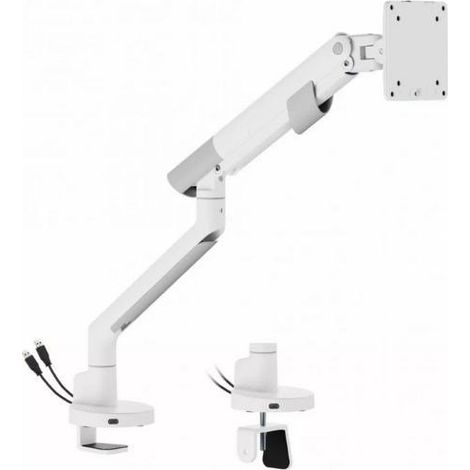 Support de bureau pour moniteur LED/LCD ART RAMM L-29GD 17-35" (2-11 kg), 2 ports USB 3.0, blanc premium (1/5)