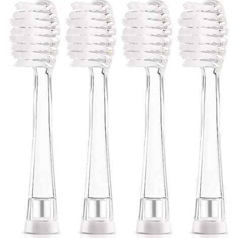 Replacement Brushes For K3 Kids Electric Toothbrush 4 Soft Replacement Heads (4 Large Brush Heads) (1/5)