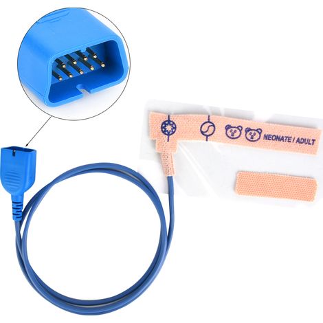 Sonde de saturation en oxygène pulsée jetable Nihon Kohden (1/5)