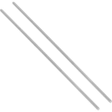 2Pcs 8-32 UNC Tige Filetée en Acier Inoxydable 304 200mm Longueur (1/5)