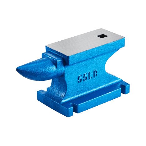Amboss 25kg Schmiede-Amboss für Schmiede Einzelnes Horn aus Gusseisen Schmiedwerkzeug robust (1/5)