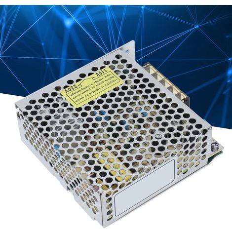 Convertisseur de Puissance Commuté en Alliage d'Aluminium S-25-24 - Haute Performance et Protection Sécurité (1/5)