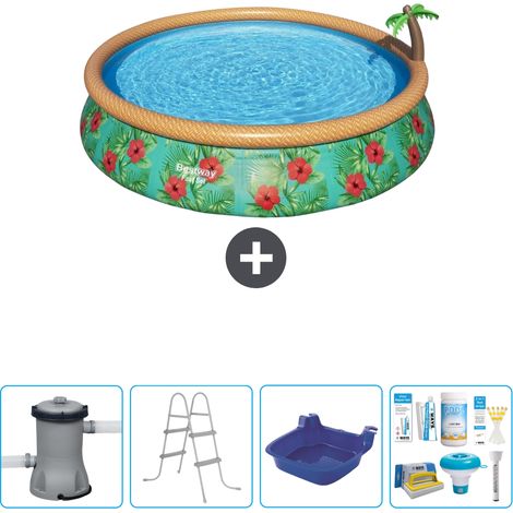 Bestway Fast Set Rund - 457x84 cm - 5-teilig S22688 (1/4)
