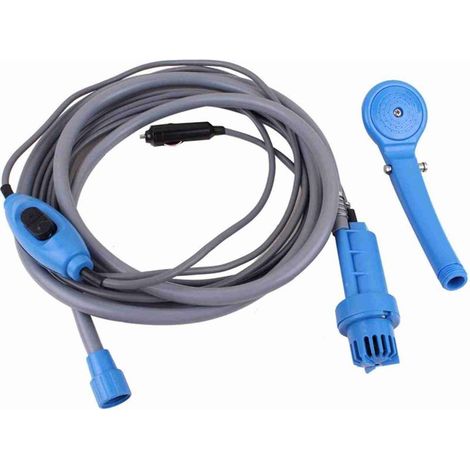 Douche de Camping Portable, débit d\'eau réglable, étanche, pulvérisateur de pomme de douche d\'extérieur 2.5 L/min (1/5)