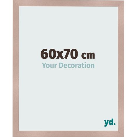 yd. - Cadre photo 60x70 - Rose Ancien - MDF - Bologna (1/5)