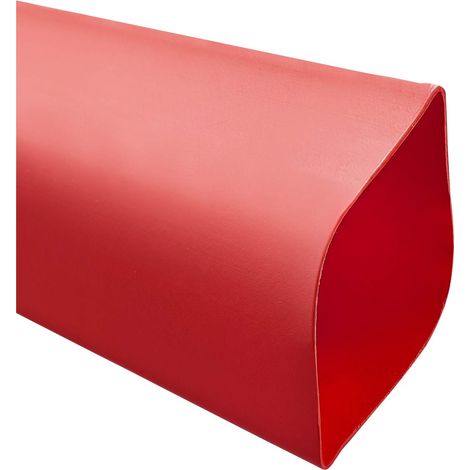STEX24 Schrumpfschlauch 2:1, Rolle mit 15,0m, rot 76,2/38,1mm, 3 Zoll, WSR2 Schrumpftemperatur mind. 110°C, vollständig bei mind. 120°C - 1 Stück (1/3)