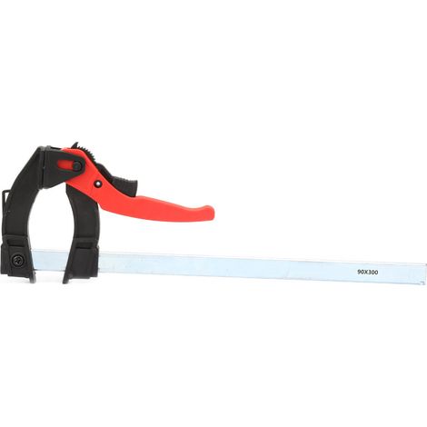 Morsetto a C – resistente – a gola profonda – in acciaio – apertura 70/110 mm – per lavori di falegnameria e fai da te