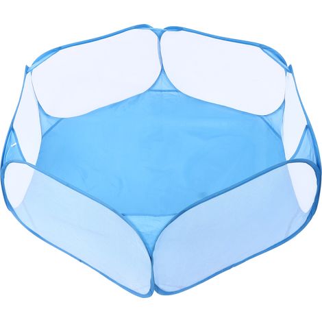 Cage-tente transparente et respirante, portable, enclos pour petits animaux (hamsters, cochons d'Inde) (1/5)