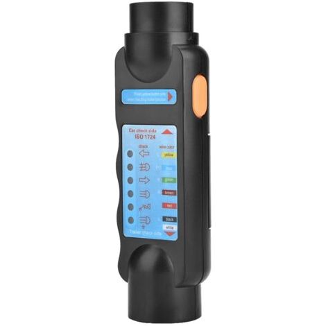 Testeur Remorque 7 Broches, 12V Testeur Feux Remorque Câble Câblage Circuit Outils de Diagnostic, pour Caravan RV Voiture (1/5)