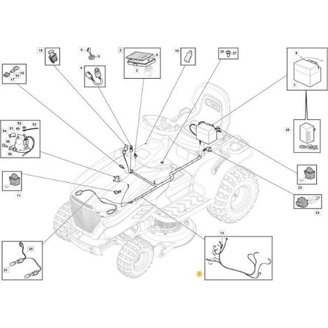 CABLAGGIO KIT SD HY HONDA ORIGINALE STIGA - 182040234/0
