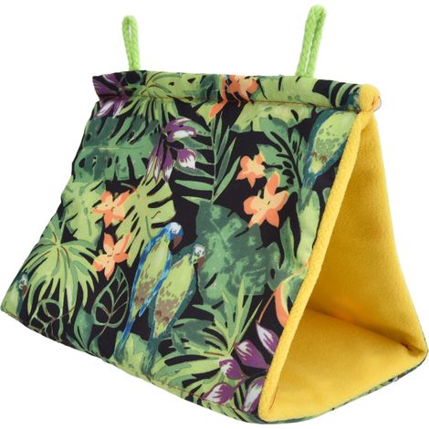 Tente cabane perroquet – nid lavable – cage oiseaux – animaux compagnie